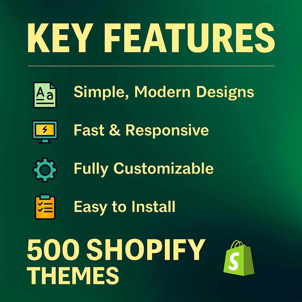 🚀 500+ Elite Shopify Themes & Templates for Stunning, Fast & High-Converting Stores!